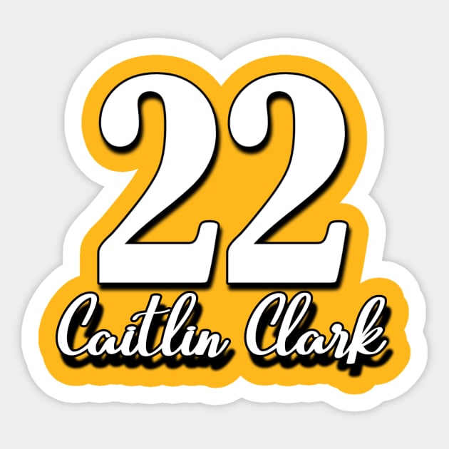 Caitlin Clark Sticker by Light Up Glow 